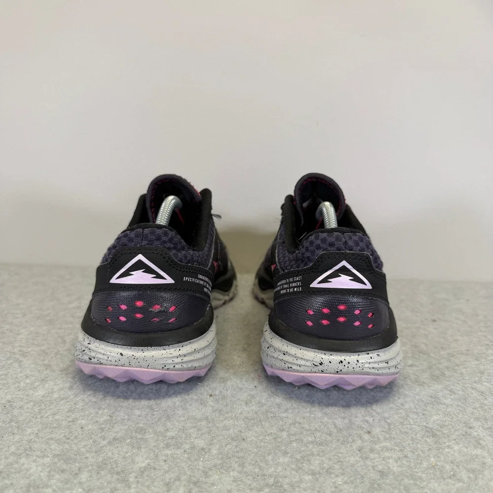 Nike Juniper Trail Running Shoes Womens Size 8.5 Black Pink Purple CW3809-014